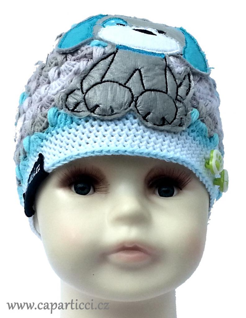 pejsek s knoflíčky tlapek