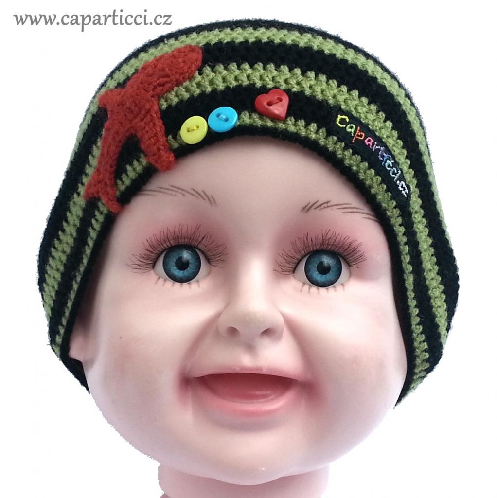 letadlo s knoflíčky