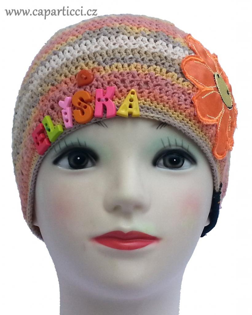 Eliška + oranžová kytka